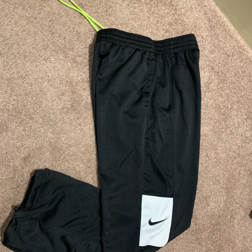 Nike dry-fit track pants.